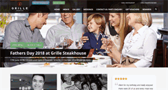 Desktop Screenshot of grillesteakhouse.co.uk