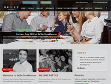 Tablet Screenshot of grillesteakhouse.co.uk